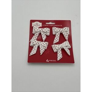 Holiday Time Mini Ornaments 4pk